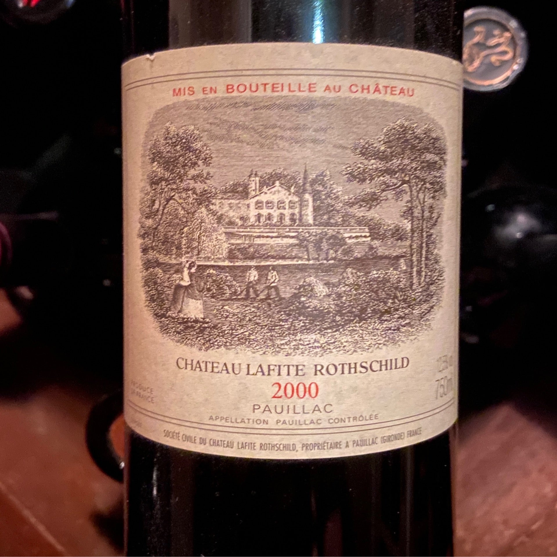 Chateau Lafite Rothschild Pauillac 2000 | Bodega Wine Bar, INC